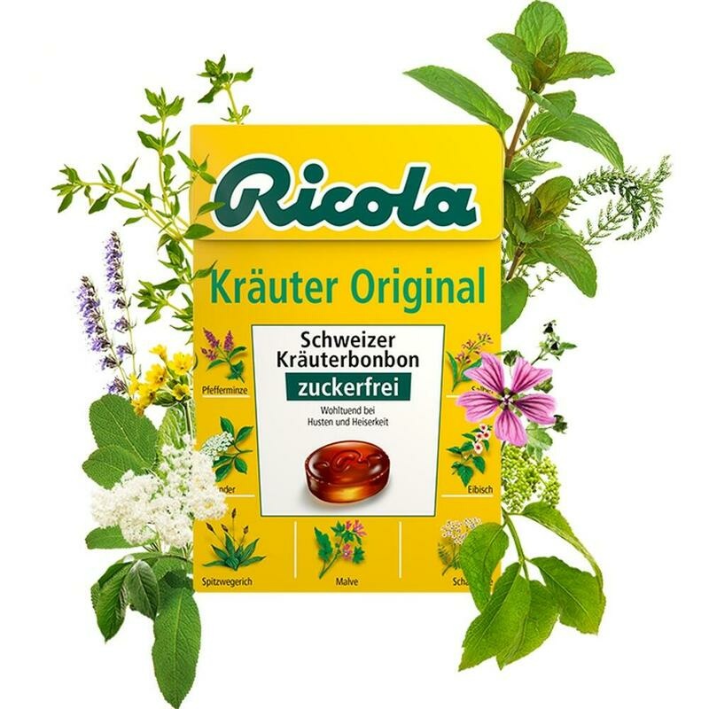 RICOLA o.Z.Box Kräuter Bonbons