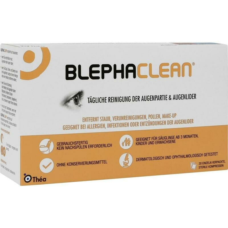 BLEPHACLEAN Kompressen sterile