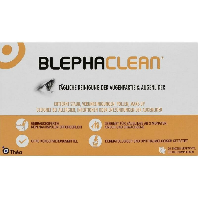 BLEPHACLEAN Kompressen sterile