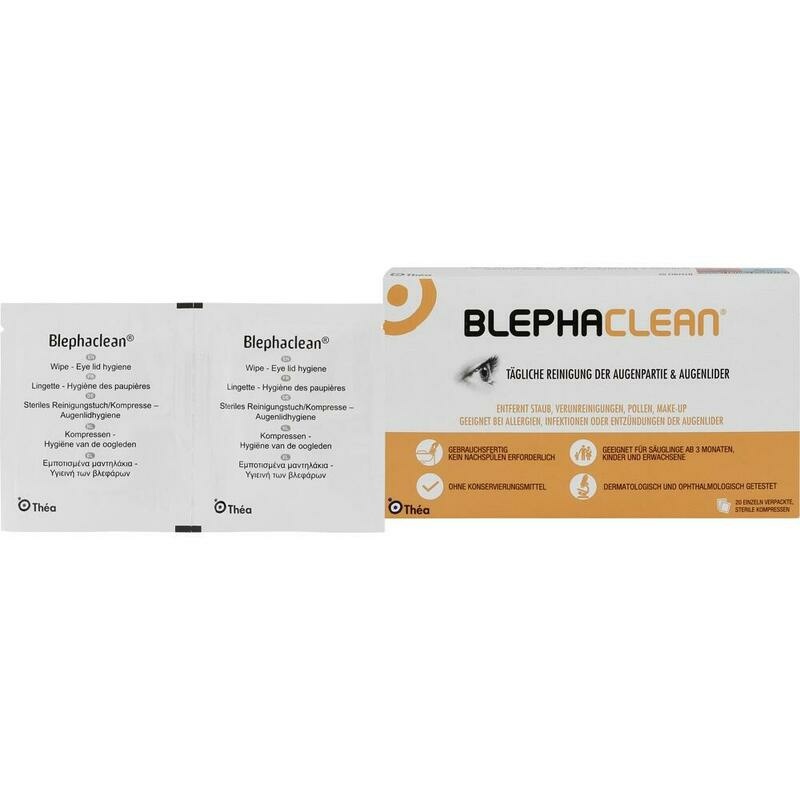 BLEPHACLEAN Kompressen sterile