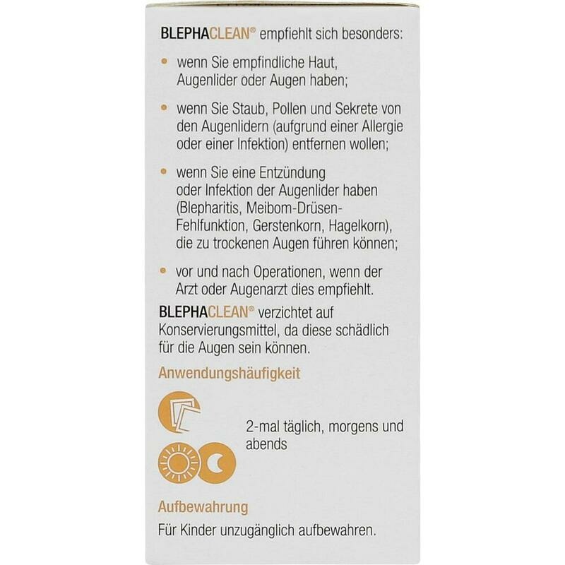 BLEPHACLEAN Kompressen sterile