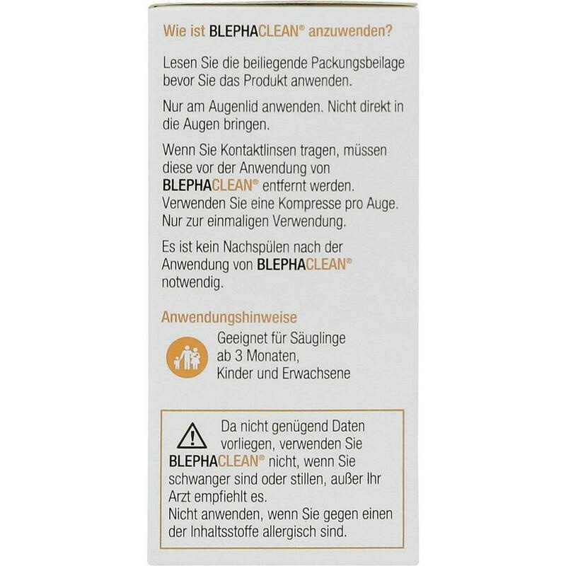 BLEPHACLEAN Kompressen sterile
