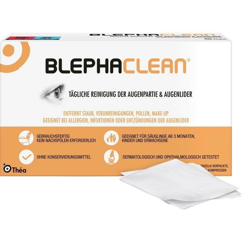 BLEPHACLEAN Kompressen sterile