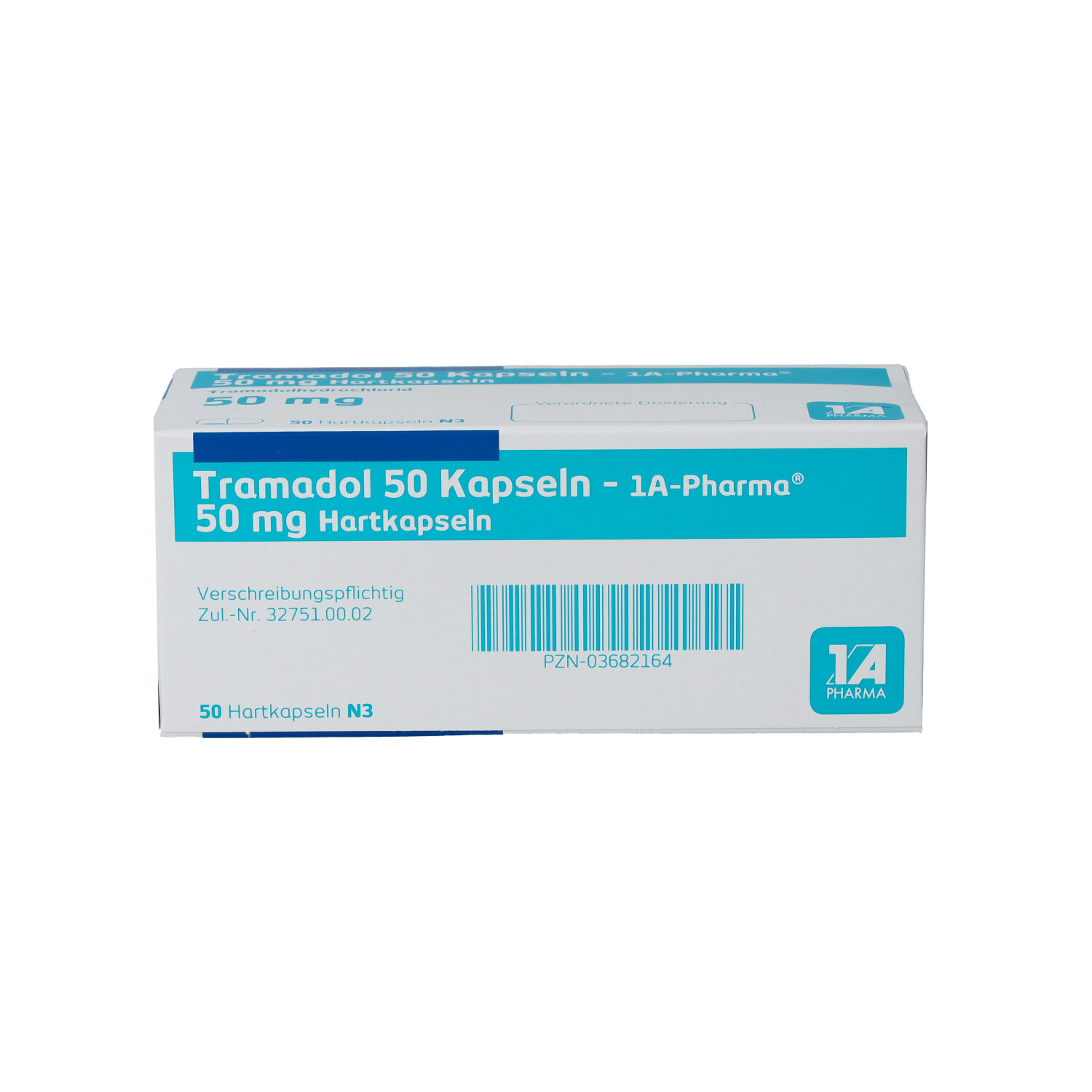 TRAMADOL 50 Kapseln-1A Pharma