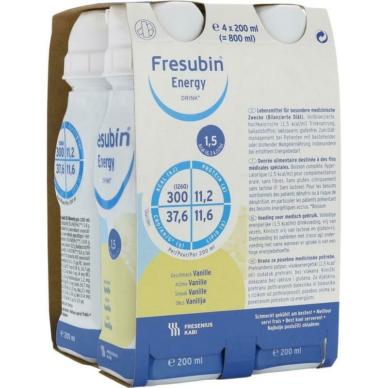 FRESUBIN ENERGY DRINK Vanille Trinkflasche