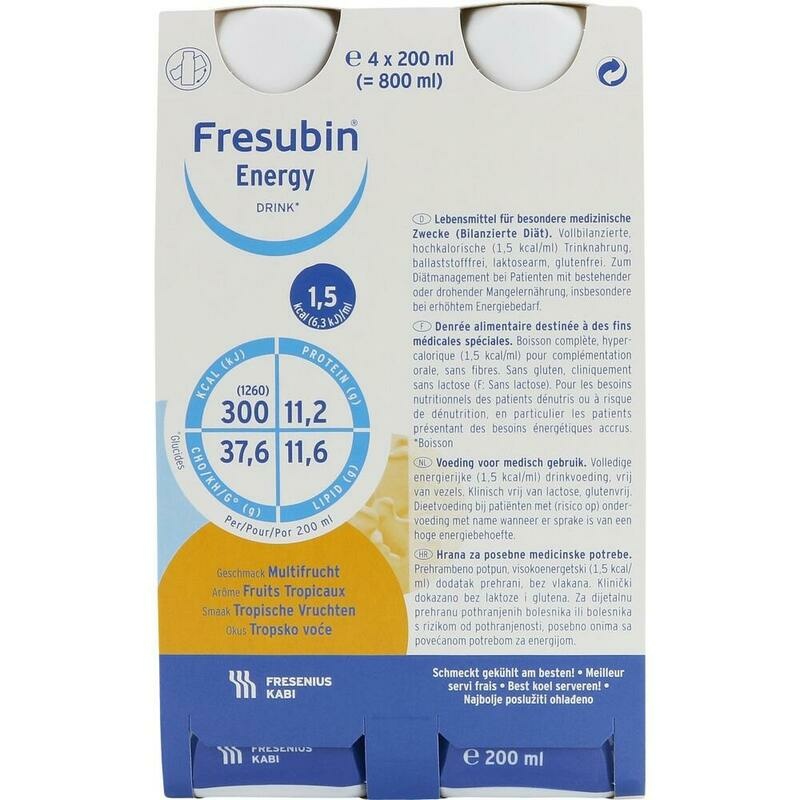 FRESUBIN ENERGY DRINK Multifrucht Trinkflasche