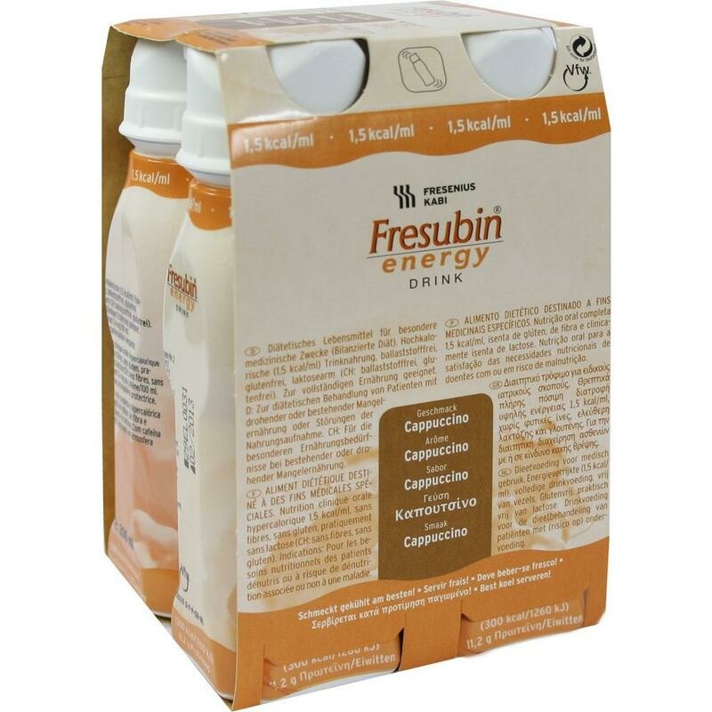 FRESUBIN ENERGY DRINK Cappuccino Trinkflasche