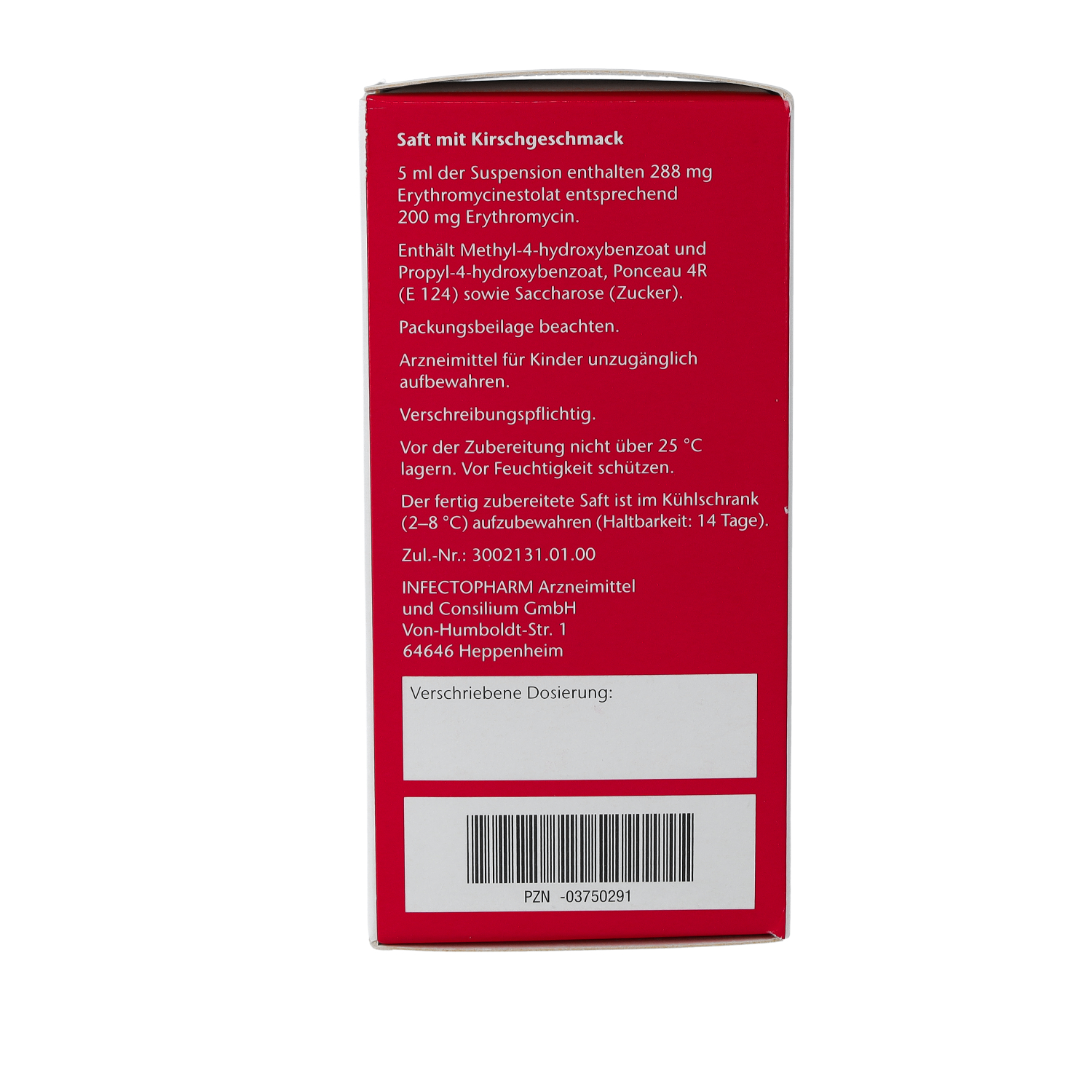 INFECTOMYCIN 200 Saft Plv.z.Herst.e.Susp.z.Einn.