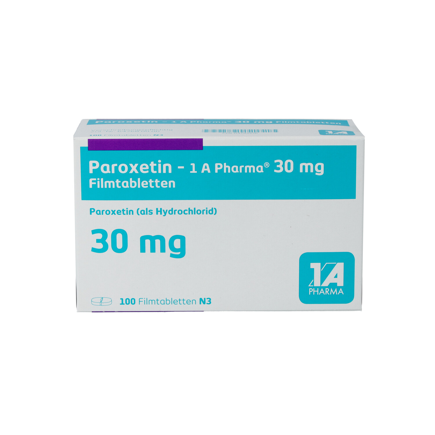 PAROXETIN-1A Pharma 30 mg Filmtabletten