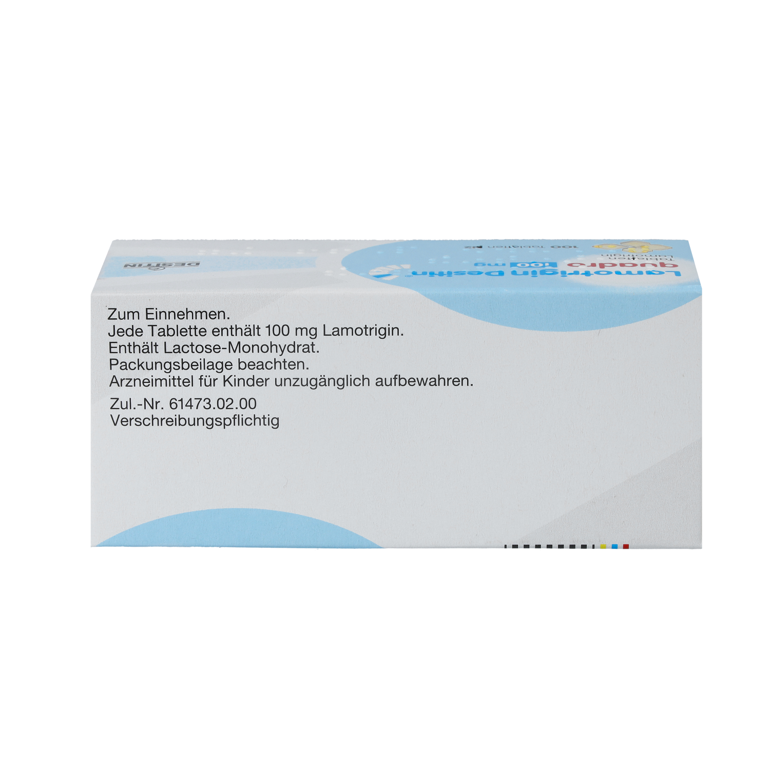 LAMOTRIGIN Desitin Quadro 100 mg Tabletten