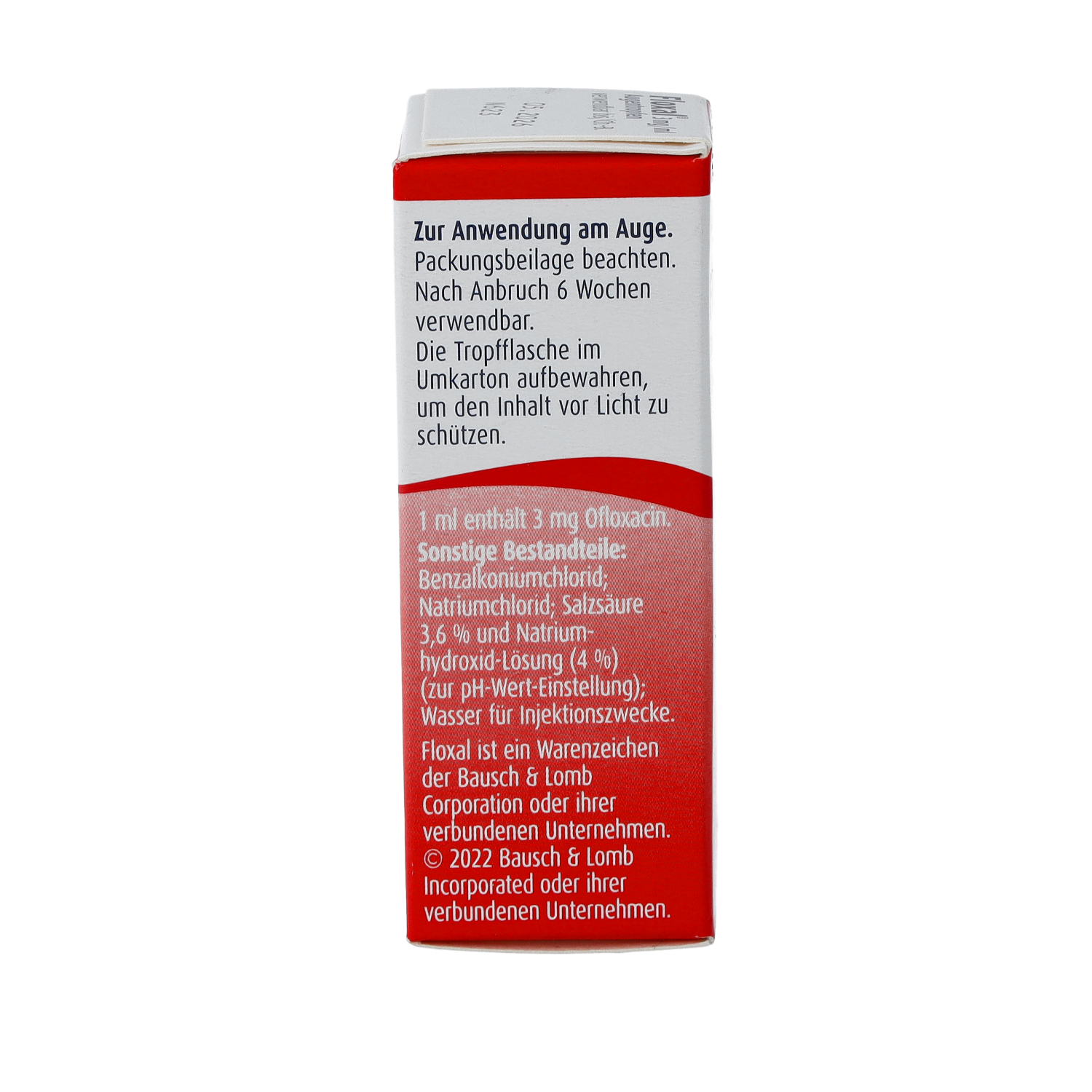 FLOXAL 3 mg/ml Augentropfen