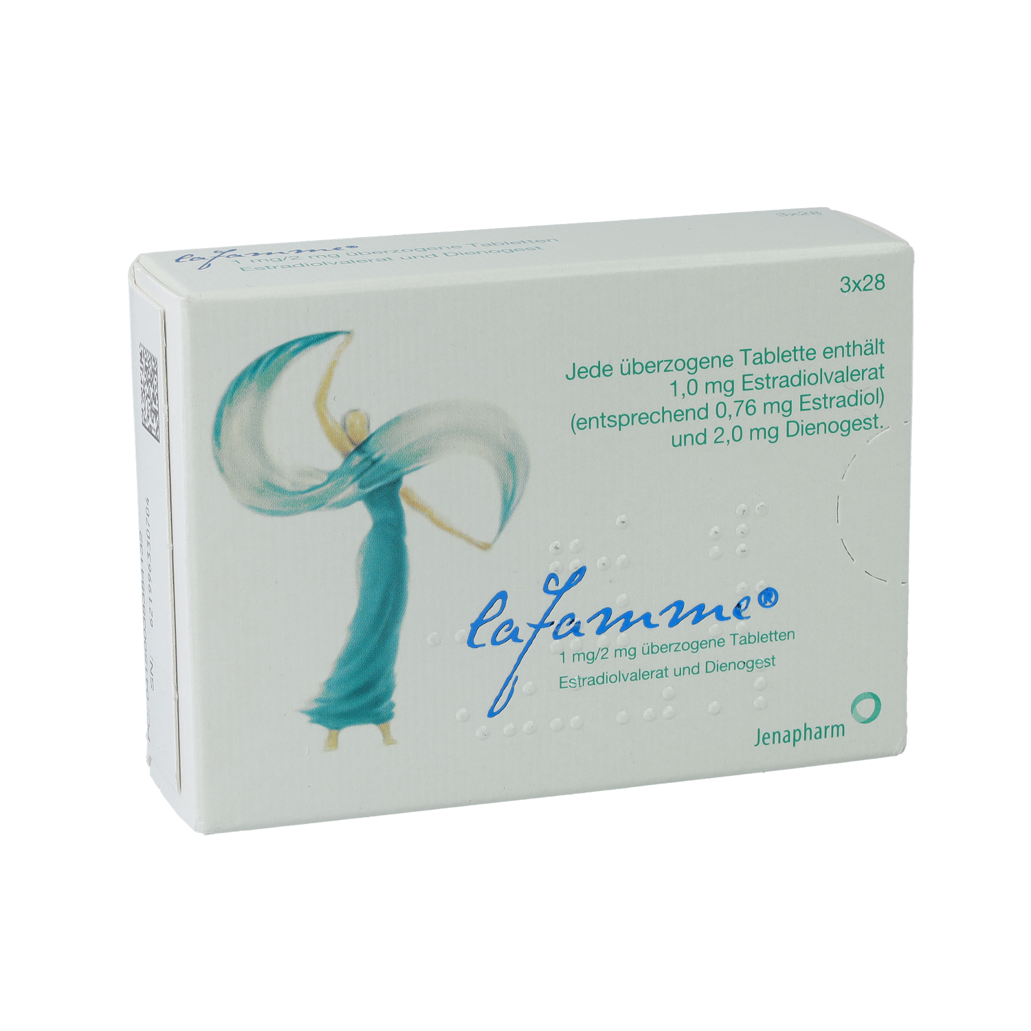 LAFAMME 1 mg/2 mg überzogene Tabletten