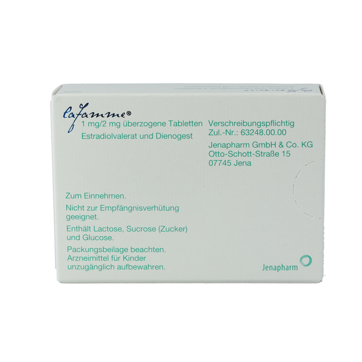 LAFAMME 1 mg/2 mg überzogene Tabletten