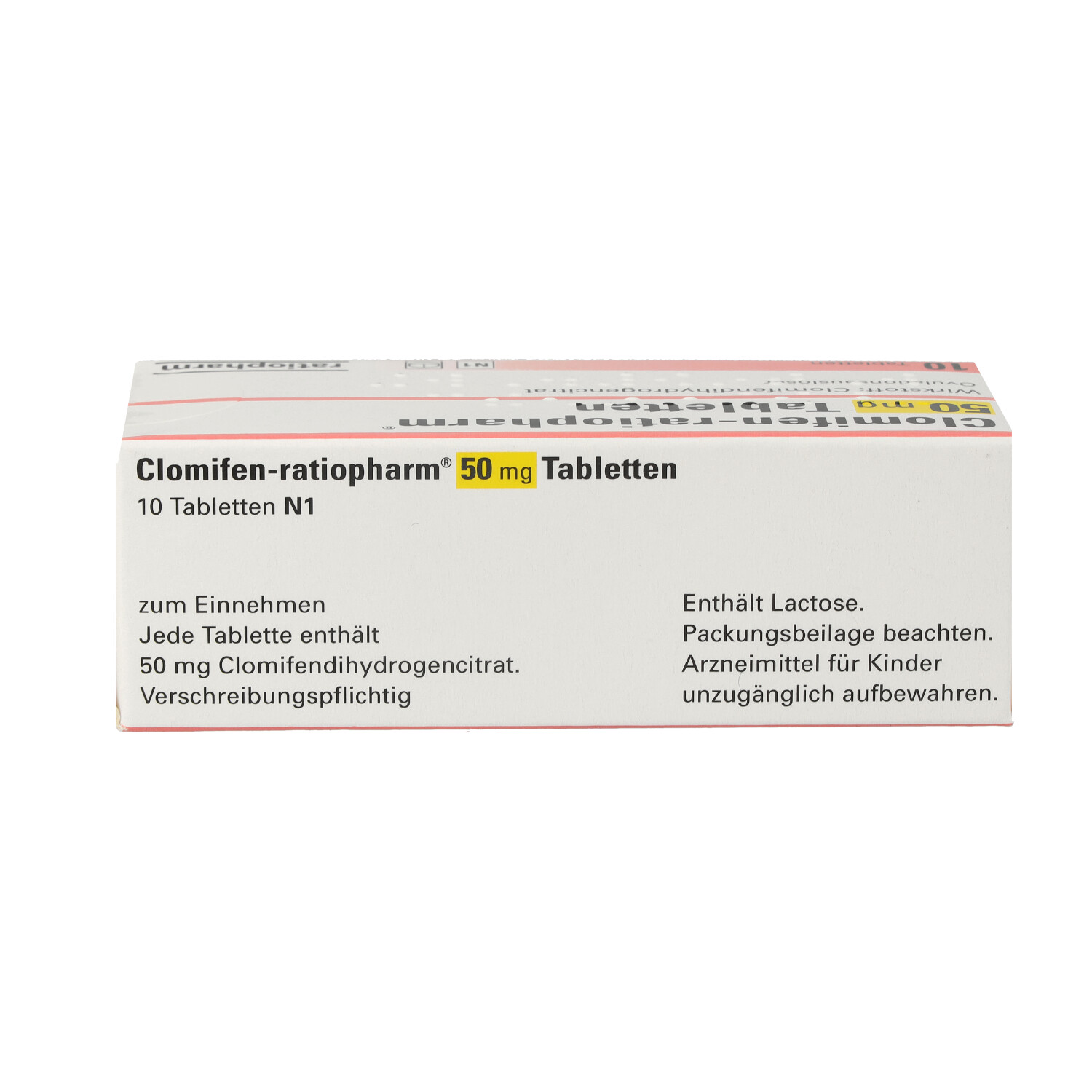 CLOMIFEN-ratiopharm 50 mg Tabletten