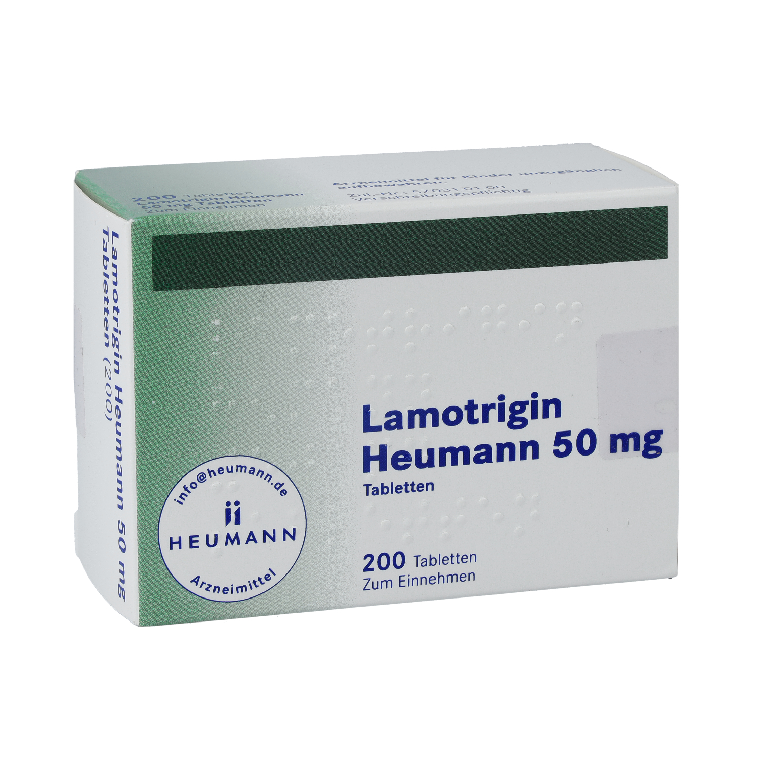 LAMOTRIGIN Heumann 50 mg Tabletten