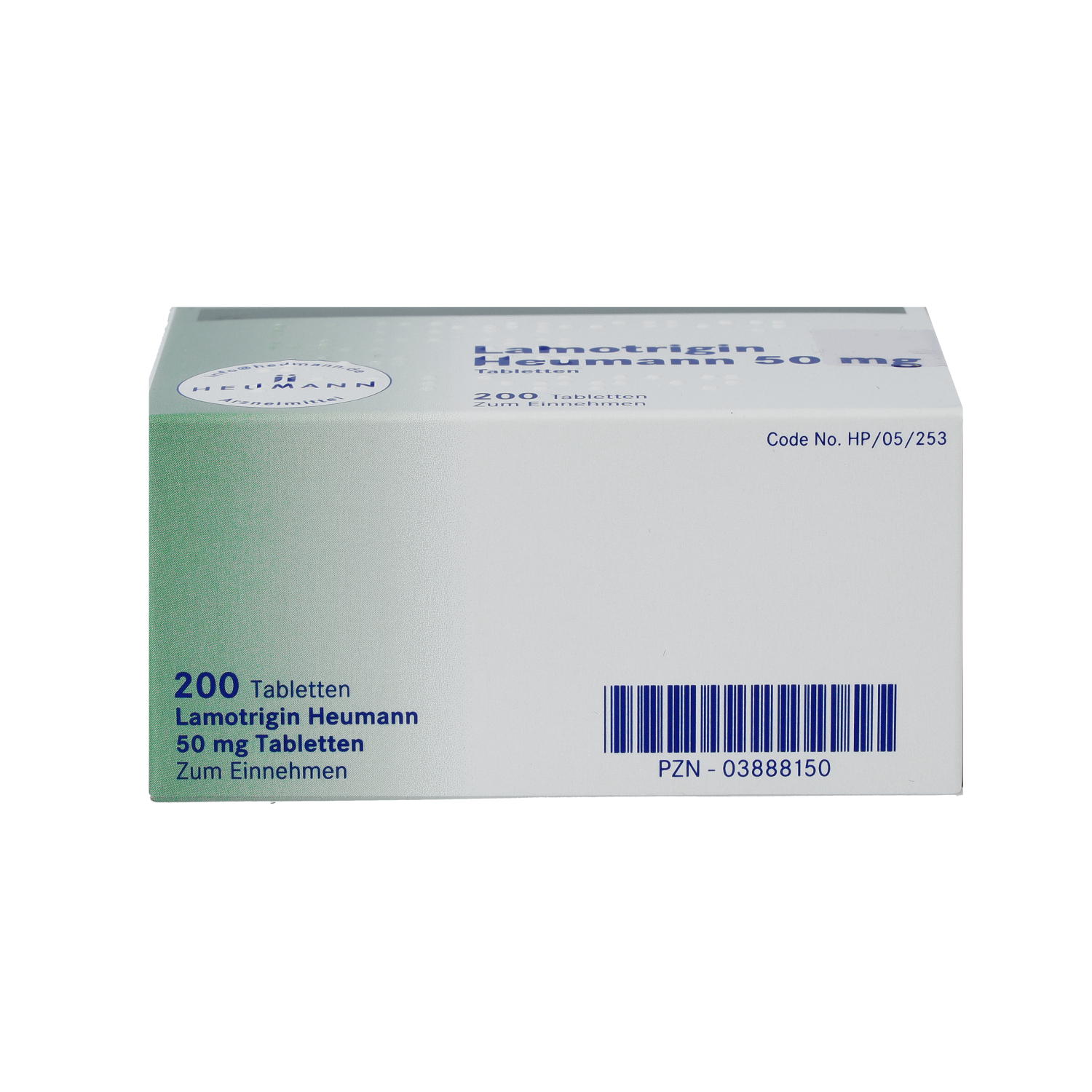 LAMOTRIGIN Heumann 50 mg Tabletten