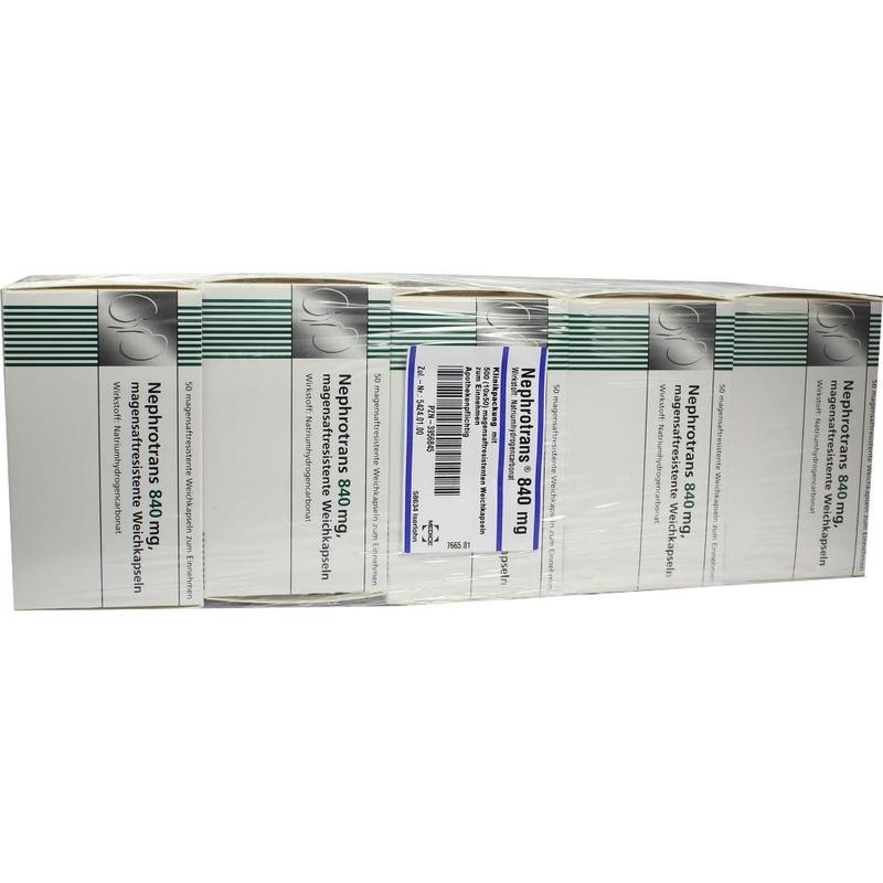 NEPHROTRANS 840 mg magensaftresistente Kapseln