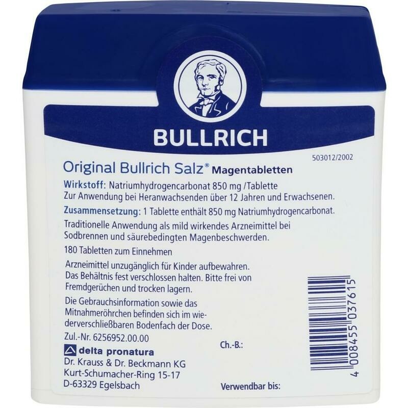BULLRICH Salz Tabletten