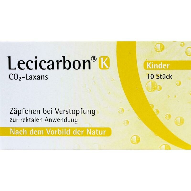 LECICARBON K CO2 Laxans Kindersuppositorien