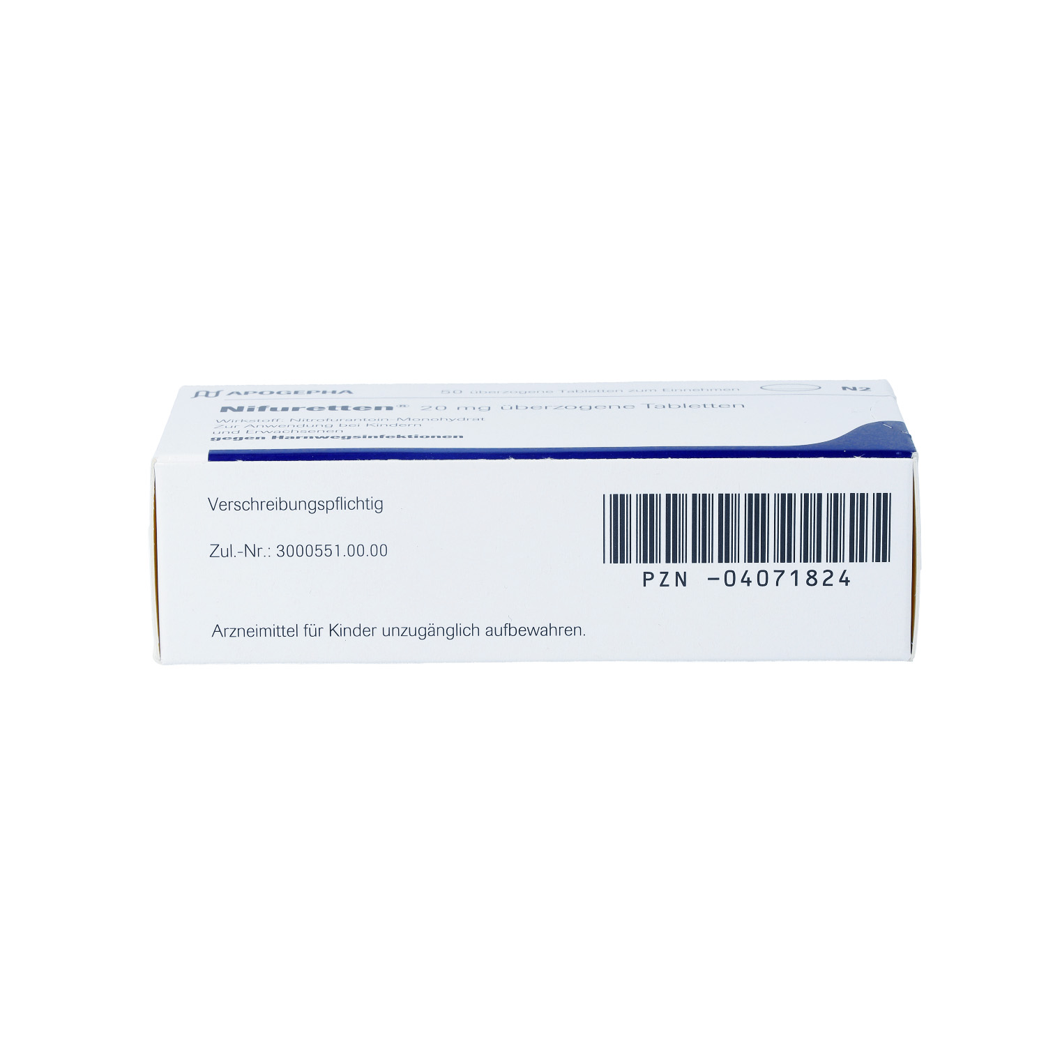 NIFURETTEN 20 mg überzogene Tabletten