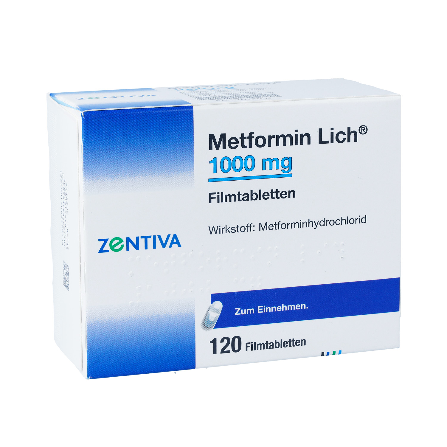 METFORMIN Lich 1.000 mg Filmtabletten