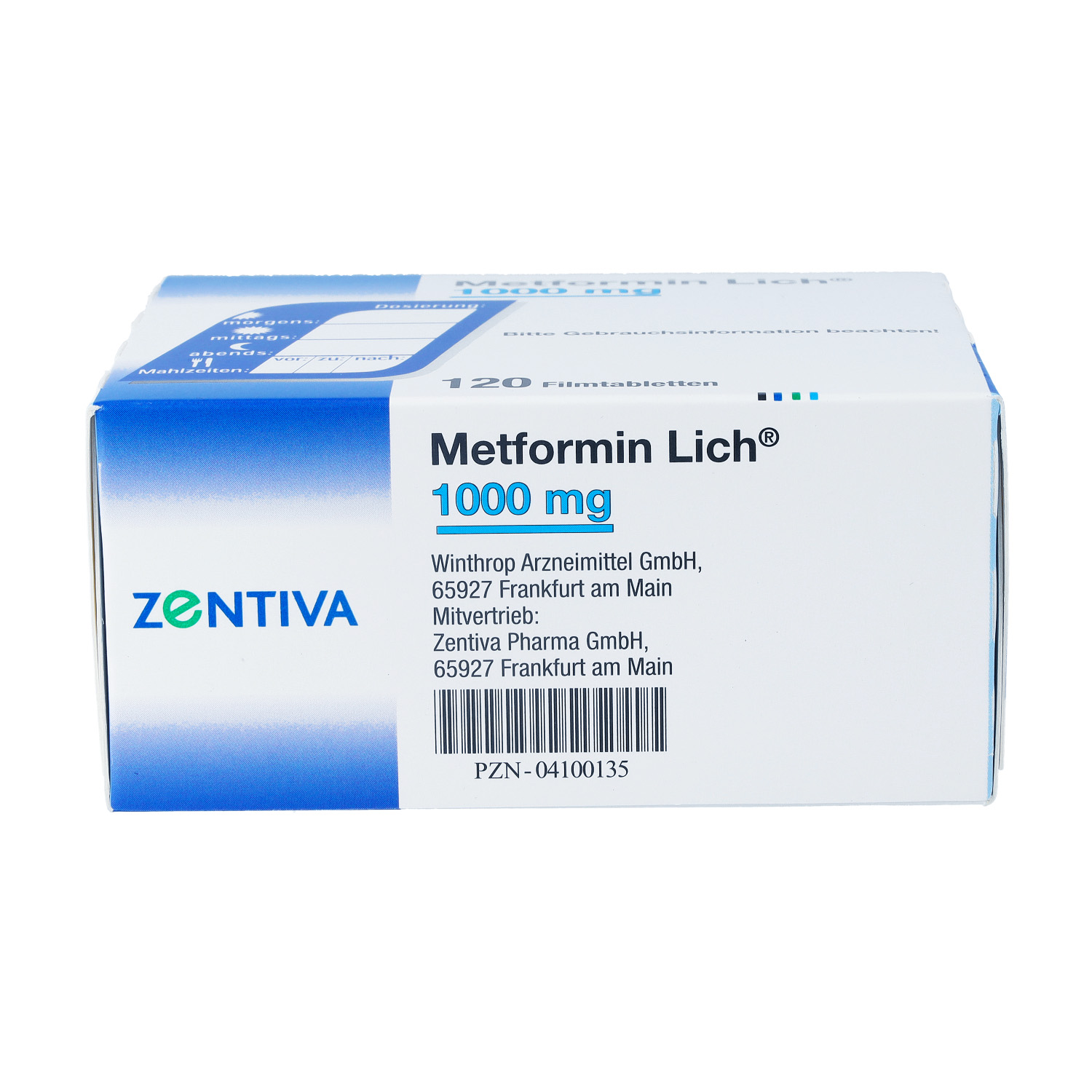 METFORMIN Lich 1.000 mg Filmtabletten