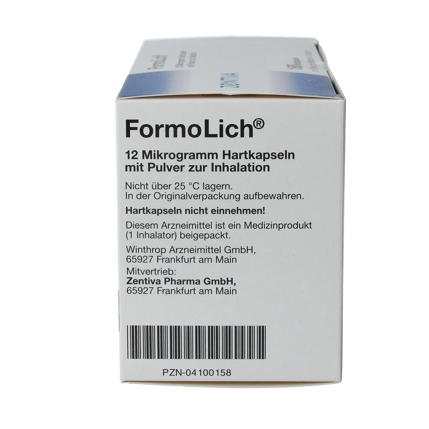 FORMOLICH 12 Mikrogramm Hartkaps.m.Plv.z.Inhal.