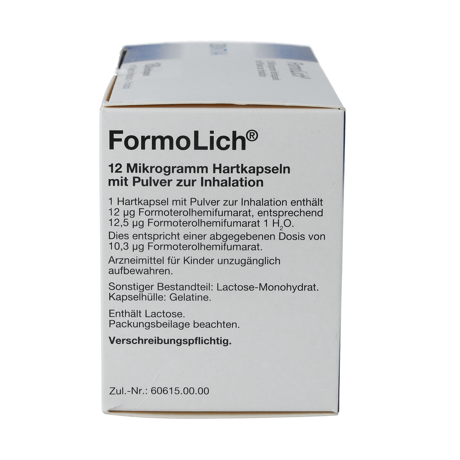 FORMOLICH 12 Mikrogramm Hartkaps.m.Plv.z.Inhal.