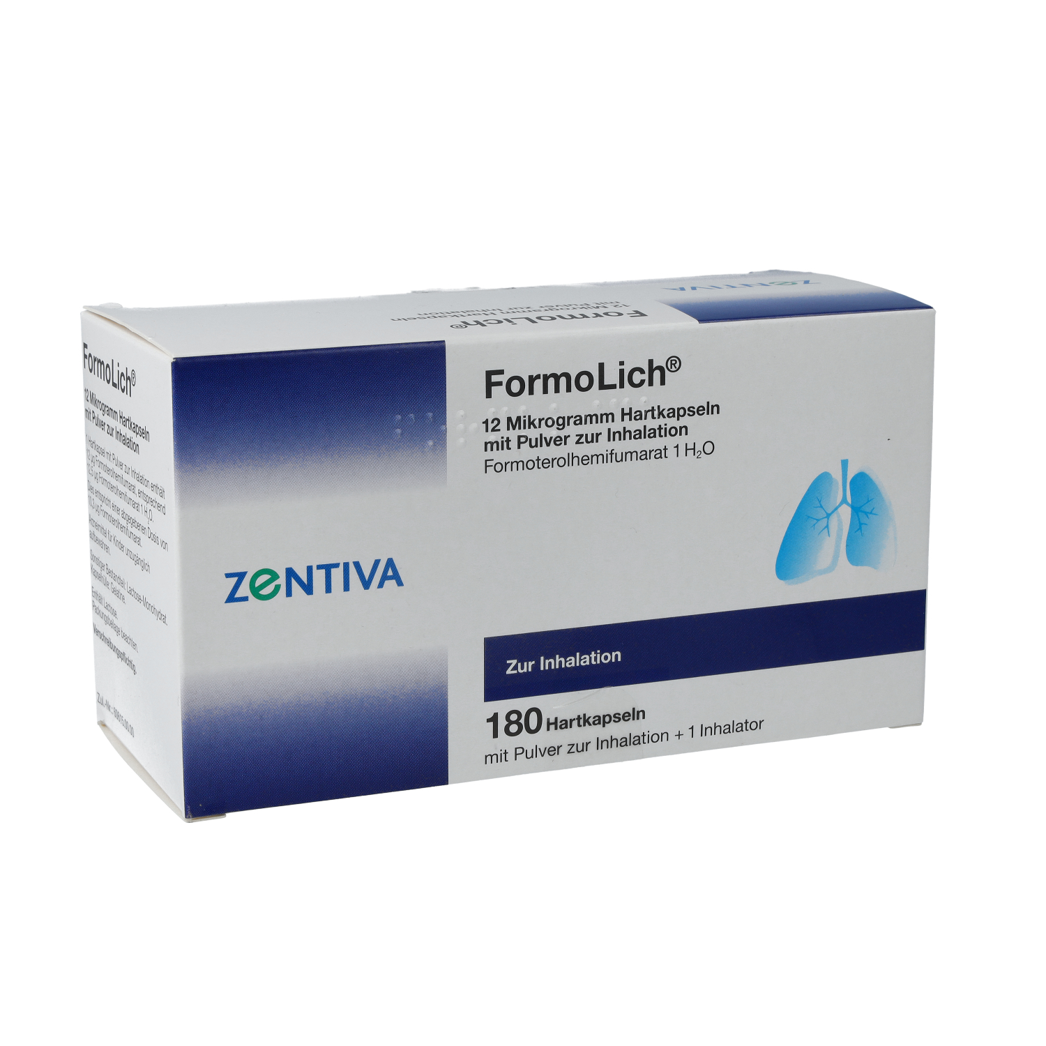 FORMOLICH 12 Mikrogramm Hartkaps.m.Plv.z.Inhal.