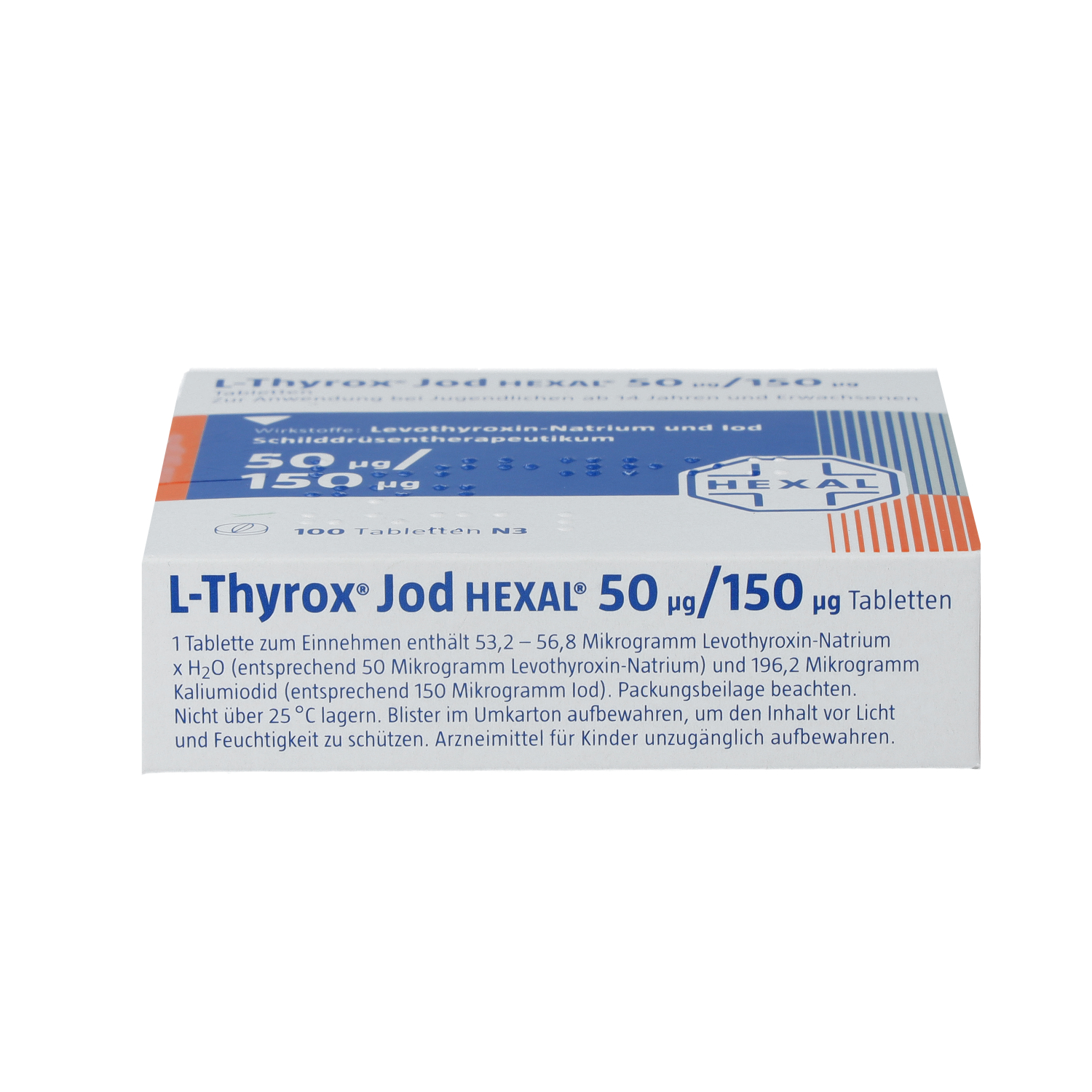 L-THYROX Jod HEXAL 50/150 Tabletten
