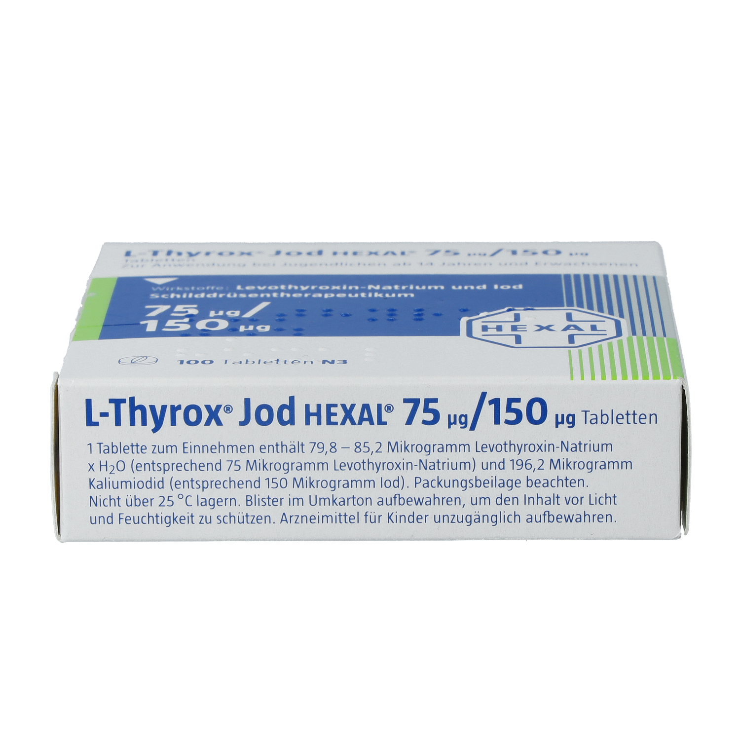 L-THYROX Jod HEXAL 75/150 Tabletten