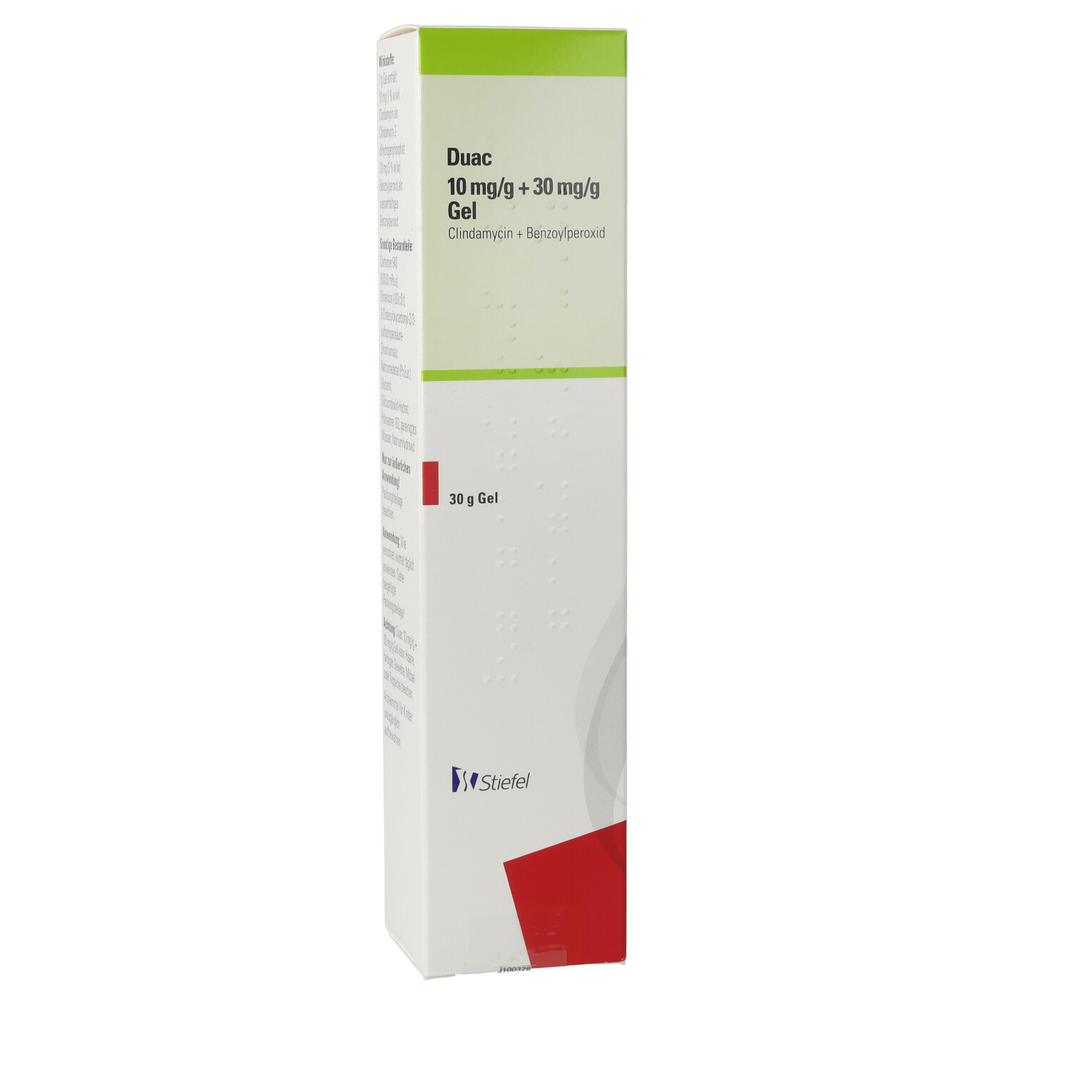DUAC 10 mg/g + 30 mg/g Gel
