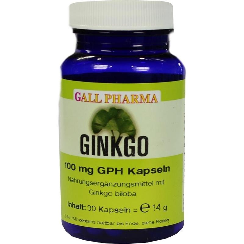 GINKGO 100 mg GPH Kapseln