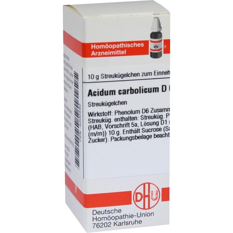 ACIDUM CARBOLICUM D 6 Globuli