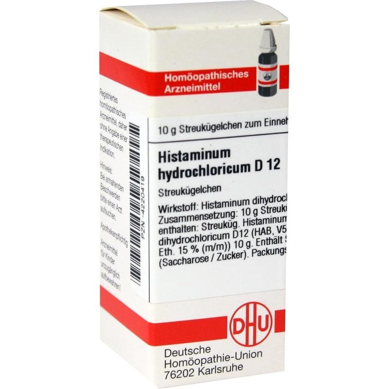 HISTAMINUM hydrochloricum D 12 Globuli