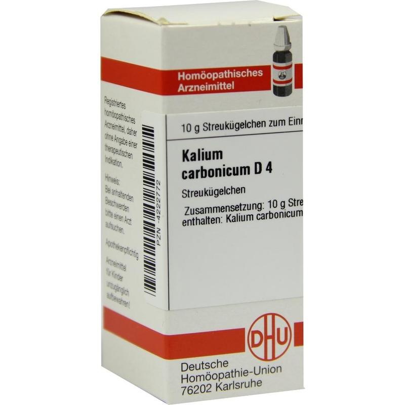 KALIUM CARBONICUM D 4 Globuli