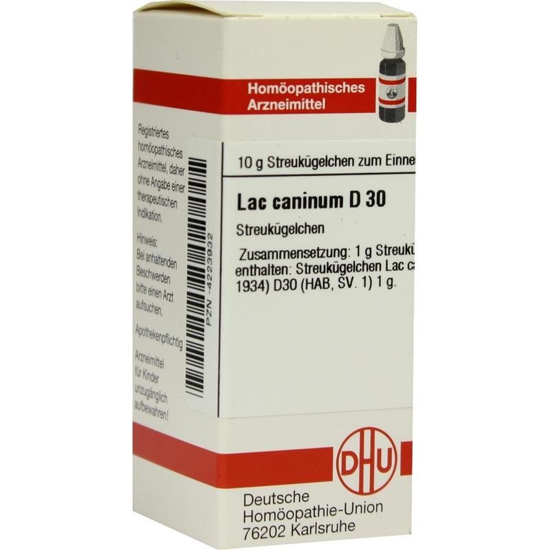 LAC CANINUM D 30 Globuli