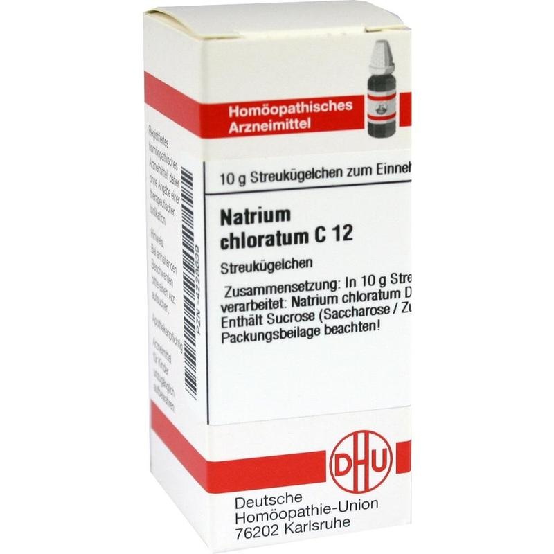 NATRIUM CHLORATUM C 12 Globuli