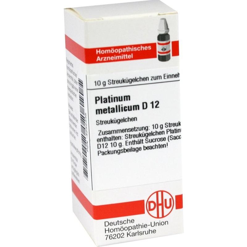 PLATINUM METALLICUM D 12 Globuli
