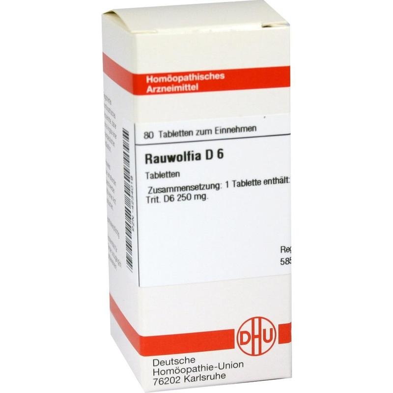 RAUWOLFIA D 6 Tabletten