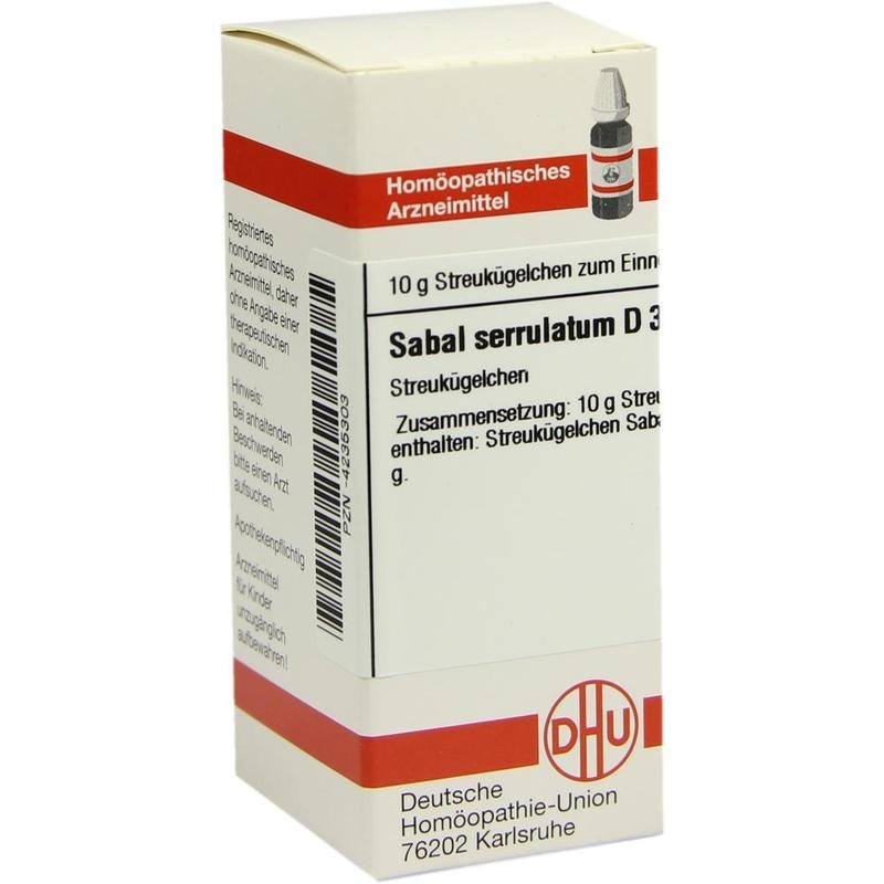 SABAL SERRULATUM D 3 Globuli