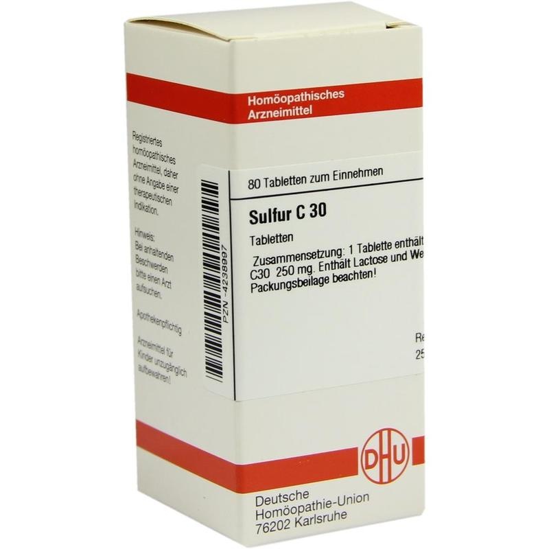 SULFUR C 30 Tabletten