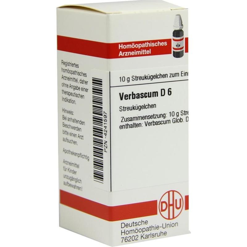 VERBASCUM D 6 Globuli