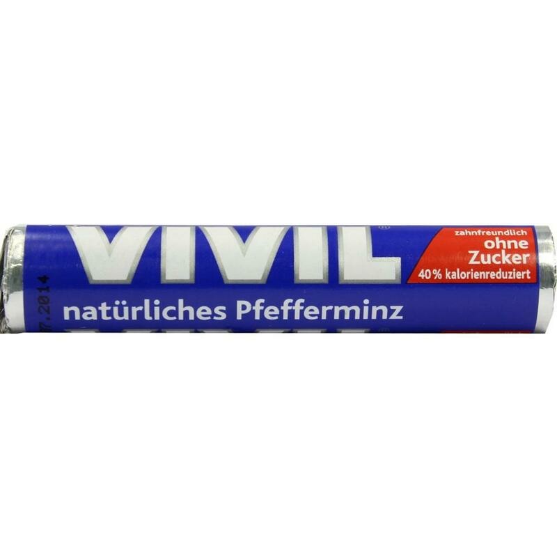 VIVIL nat.Pfefferminz o.Zucker Rolle