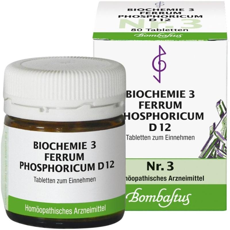 BIOCHEMIE 3 Ferrum phosphoricum D 12 Tabletten