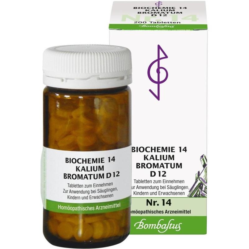 BIOCHEMIE 14 Kalium bromatum D 12 Tabletten