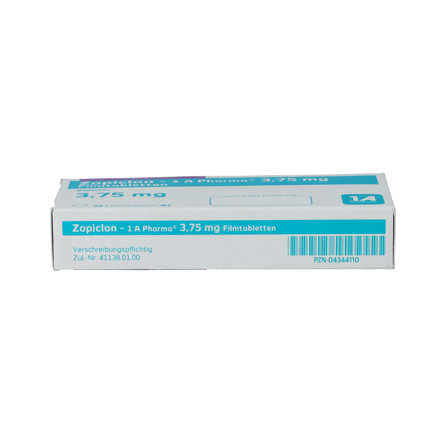 ZOPICLON-1A Pharma 3,75 mg Filmtabletten