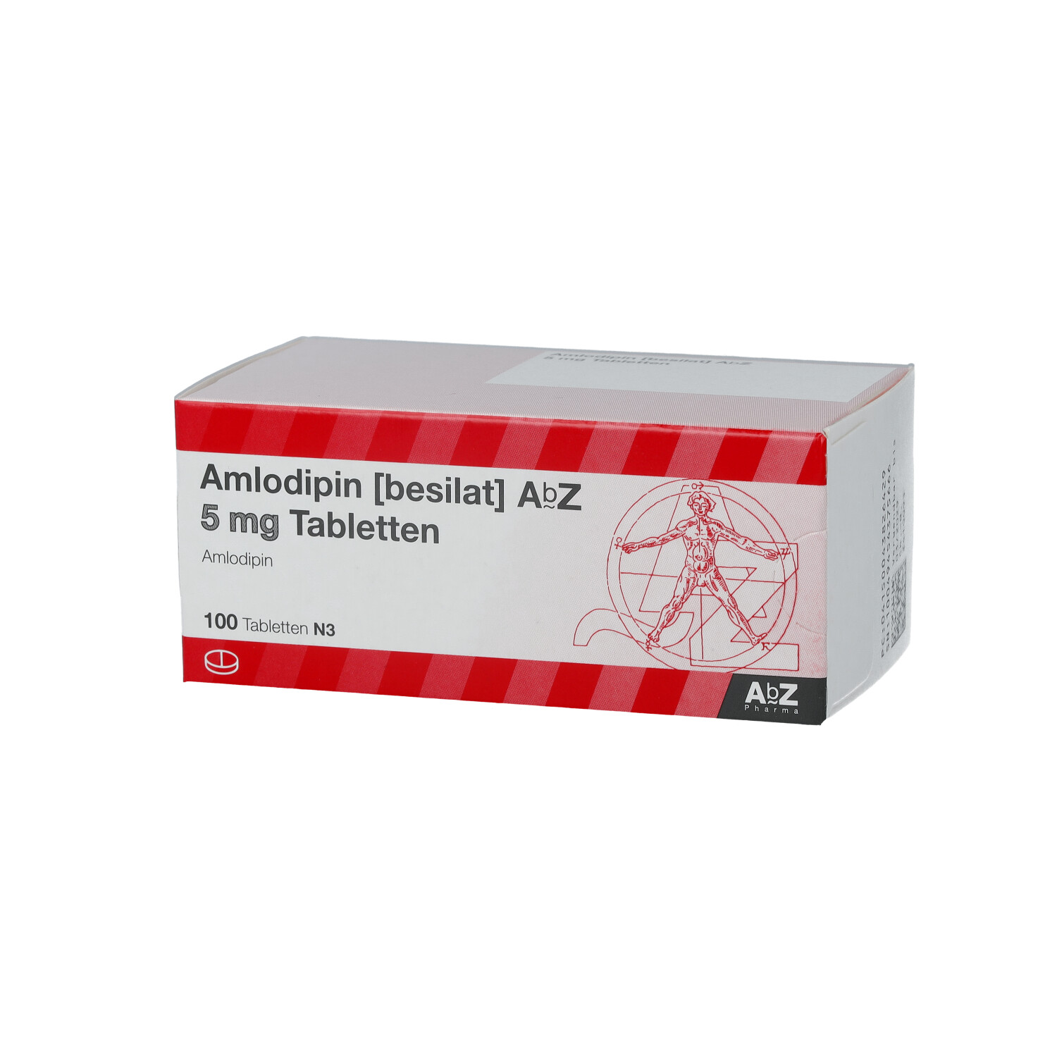 AMLODIPIN besilat AbZ 5 mg Tabletten