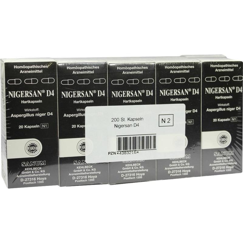 NIGERSAN D 4 Kapseln
