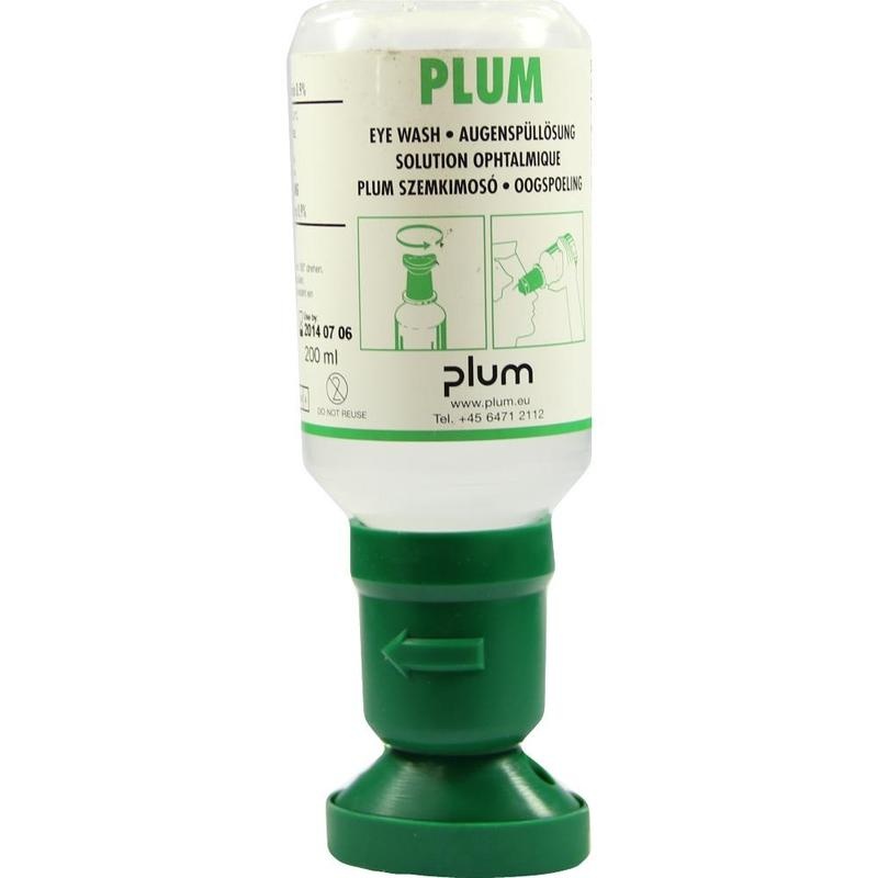 PLUM NaCl Augenspüllösung m.Augenschale